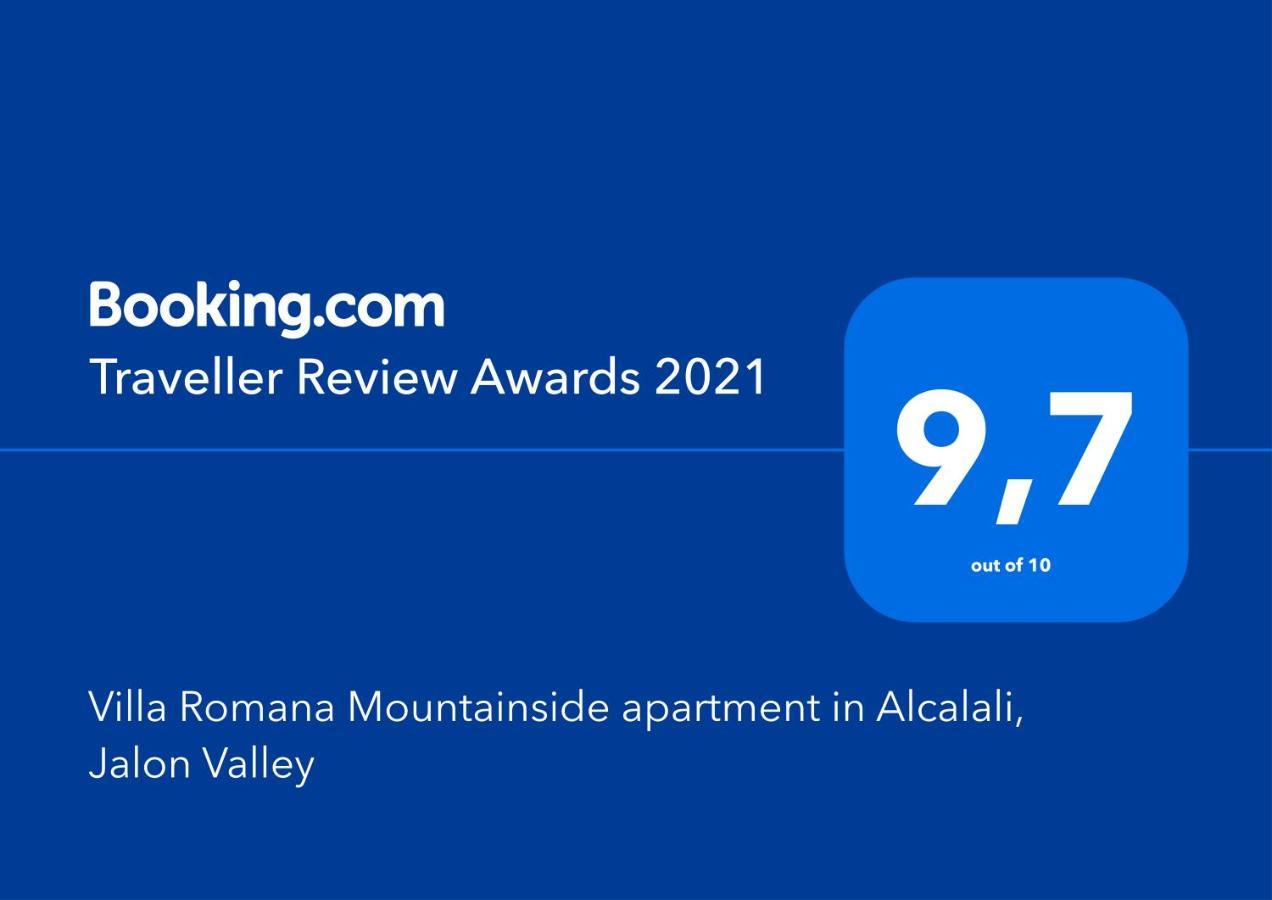Villa Romana Mountainside Apartment In Alcalali, Jalon Valley Exteriér fotografie