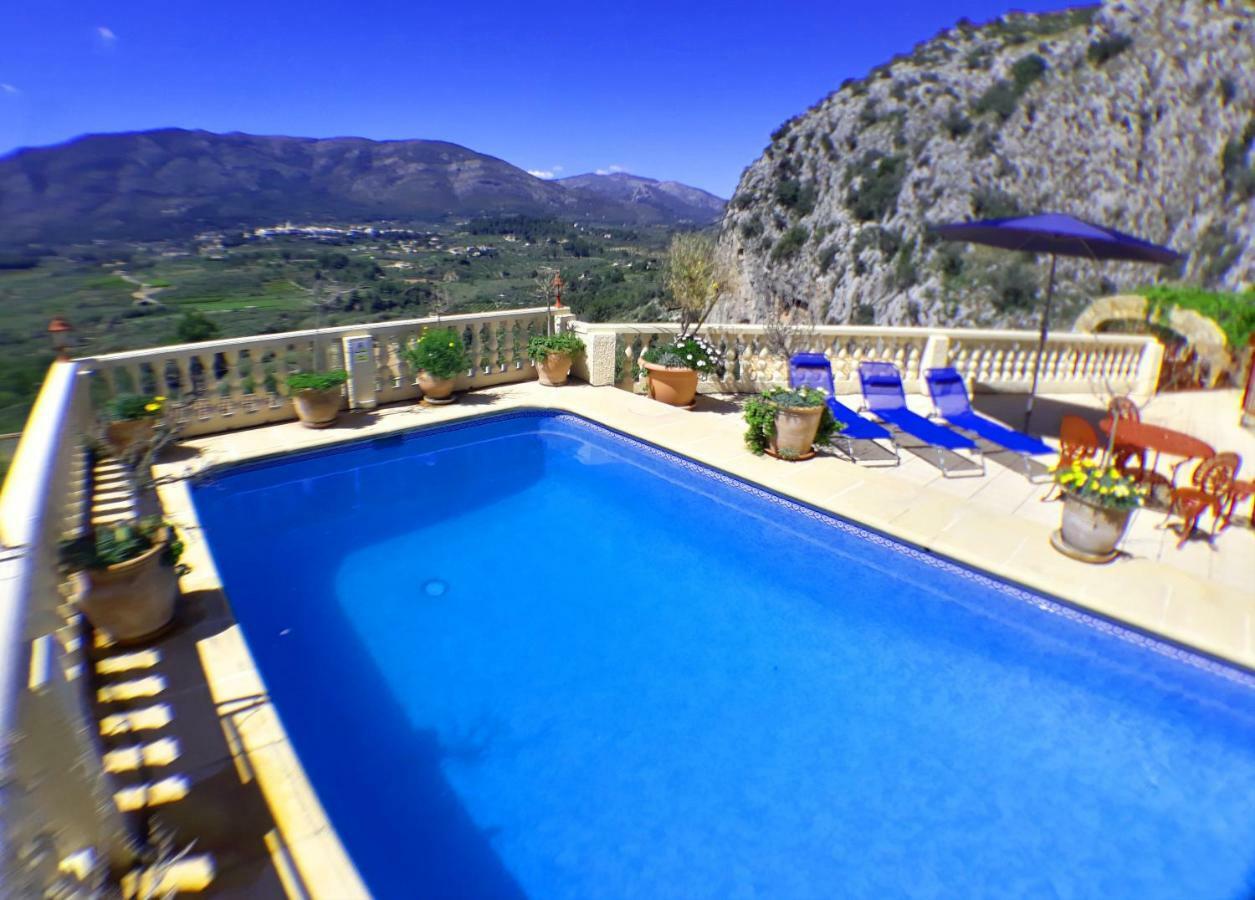 Villa Romana Mountainside Apartment In Alcalali, Jalon Valley Exteriér fotografie