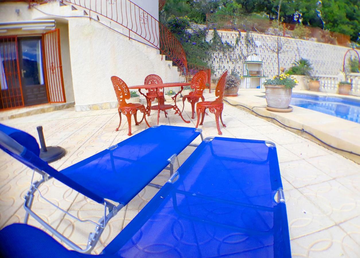 Villa Romana Mountainside Apartment In Alcalali, Jalon Valley Exteriér fotografie